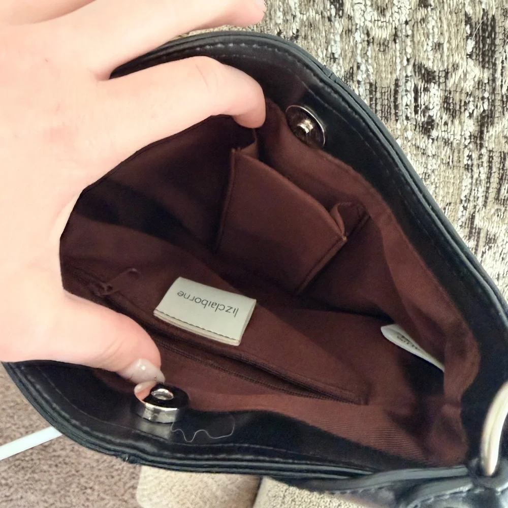 Vintage Liz Claiborne Leather Purse - Picture 4 of 4